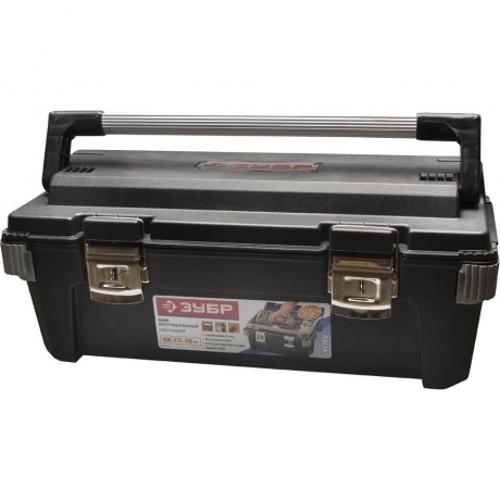 

Ящик пластиковый для инструментов ЗУБР УМЕЛЕЦ-25, 650 x 275 x 265 мм, (25), Профессионал (38141-25)