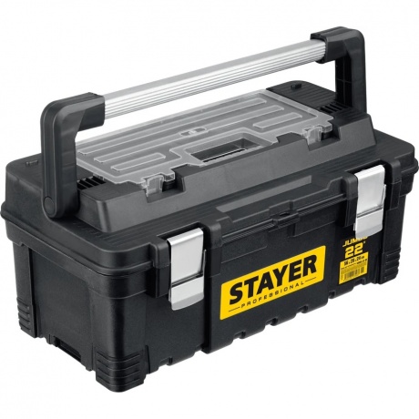 

Ящик пластиковый для инструментов STAYER PROWide-22, 557 x 283 x 245 мм, (22), Professional (38003-22)