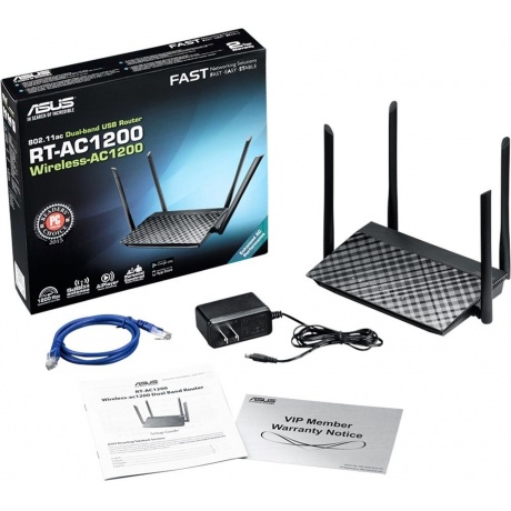 Wi-Fi роутер ASUS RT-AC1200 - фото 5