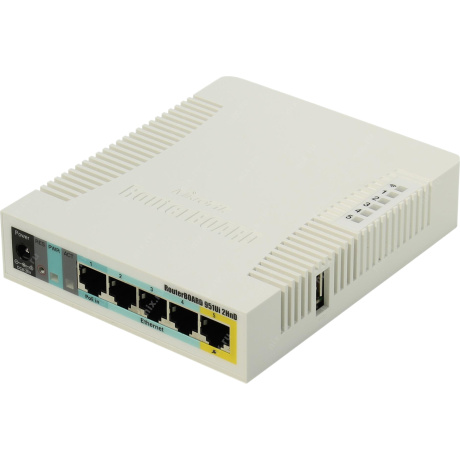 Wi-Fi роутер MikroTik RouterBoard RB951Ui-2HnD белый