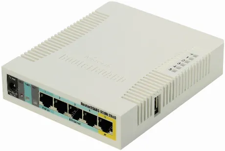 Wi-Fi роутер MikroTik RouterBoard RB951Ui-2HnD белый
