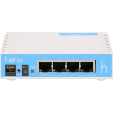 Wi-Fi роутер MikroTik hAP Lite RB941-2nD белый