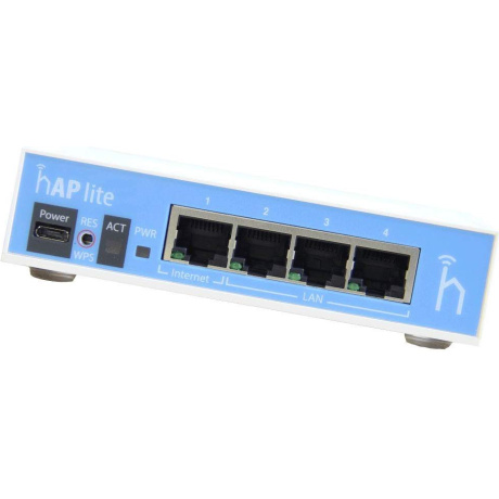 Wi-Fi роутер MikroTik hAP Lite RB941-2nD белый - фото 12