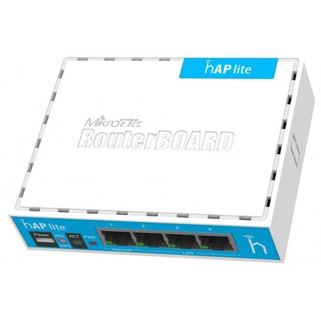 Wi-Fi роутер MikroTik hAP Lite RB941-2nD белый - фото 10