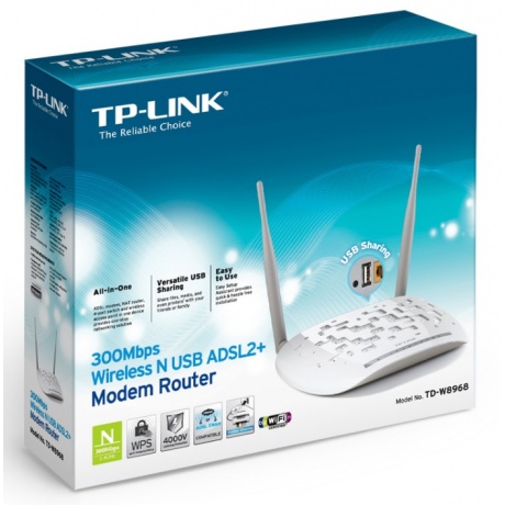 Wi-Fi роутер TP-LINK TD-W8968 - фото 6