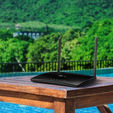 Wi-Fi роутер TP-Link Archer MR200 черный - фото 4