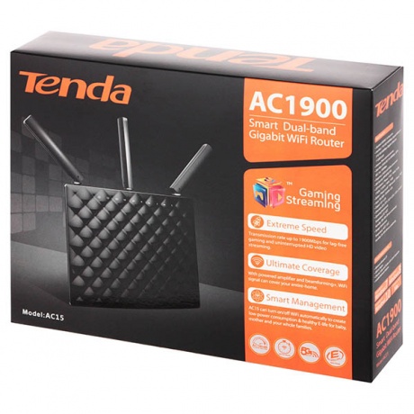 Wi-Fi роутер Tenda AC15 - фото 5