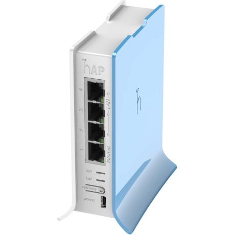 Wi-Fi роутер MikroTik hAP Lite Tower (RB941-2nD-TC) белый