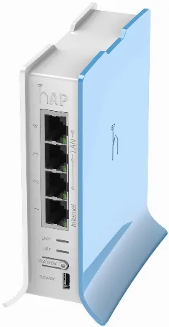 Wi-Fi роутер MikroTik hAP Lite Tower (RB941-2nD-TC) белый