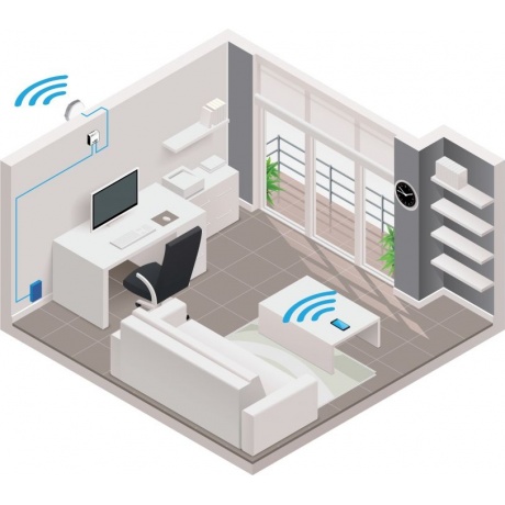 Wi-Fi роутер MikroTik wAP2nD (RBmAP2nD) - фото 11