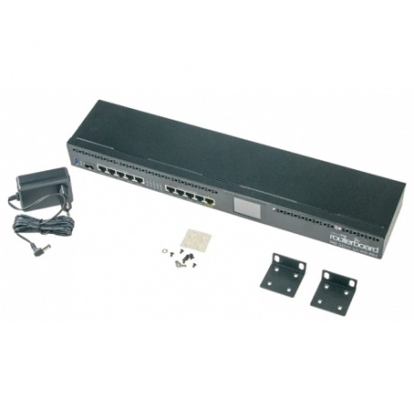Маршрутизатор MikroTik RB3011UiAS-RM черный - фото 4