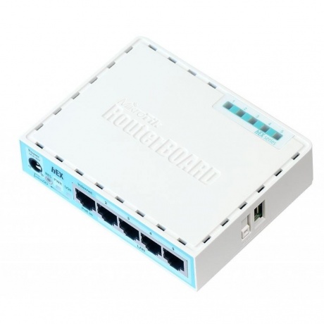 Маршрутизатор MikroTik hEX RB750Gr3 белый - фото 2
