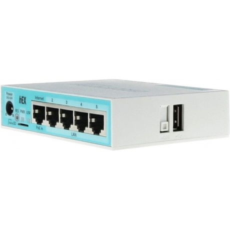 Маршрутизатор MikroTik hEX RB750Gr3 белый - фото 11