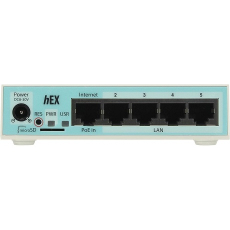 Маршрутизатор MikroTik hEX RB750Gr3 белый - фото 10