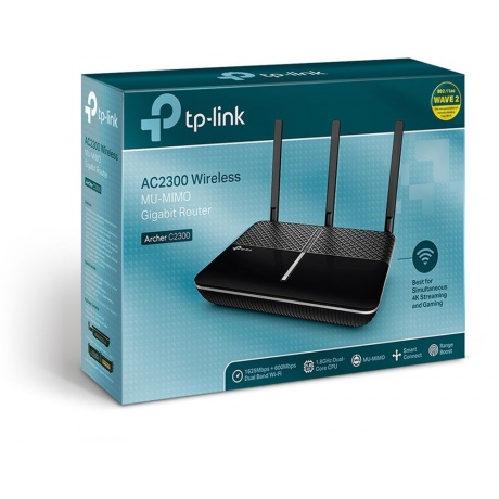 Wi-Fi роутер TP-Link Archer C2300 AC2300 черный - фото 1