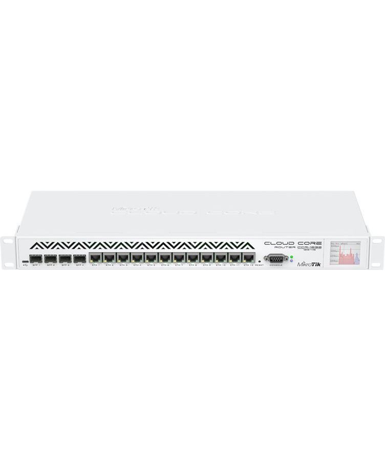 Маршрутизатор MikroTik CCR1036-12G-4S белый маршрутизатор mikrotik cloud core router ccr1036 12g 4s