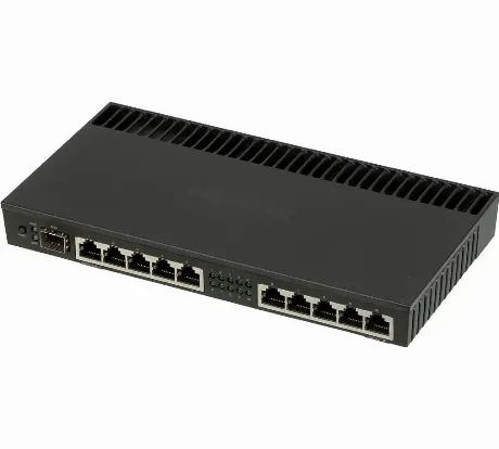 Маршрутизатор MikroTik RB4011iGS+RM черный