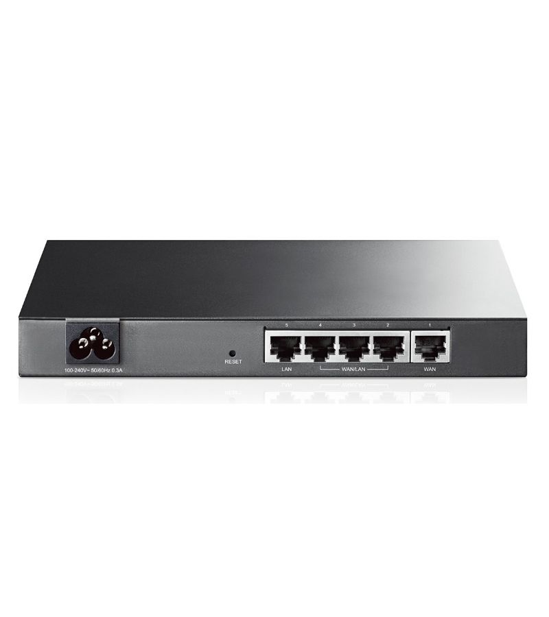 Маршрутизатор TP-Link TL-R470T+ черный маршрутизатор tp link tl er7206