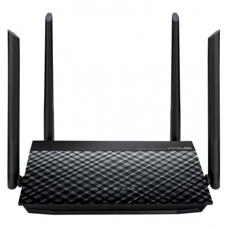 Wi-Fi роутер Asus RT-N19 N600 10/100BASE-TX черный - фото 1
