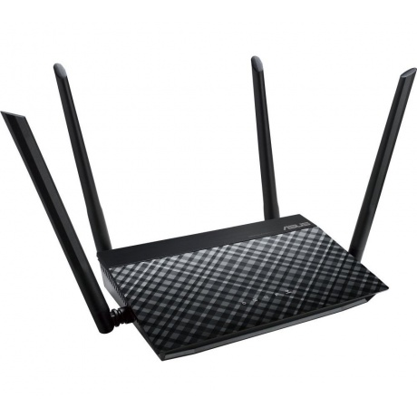 Wi-Fi роутер Asus RT-N19 N600 10/100BASE-TX черный - фото 3