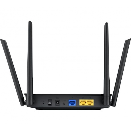 Wi-Fi роутер Asus RT-N19 N600 10/100BASE-TX черный - фото 4