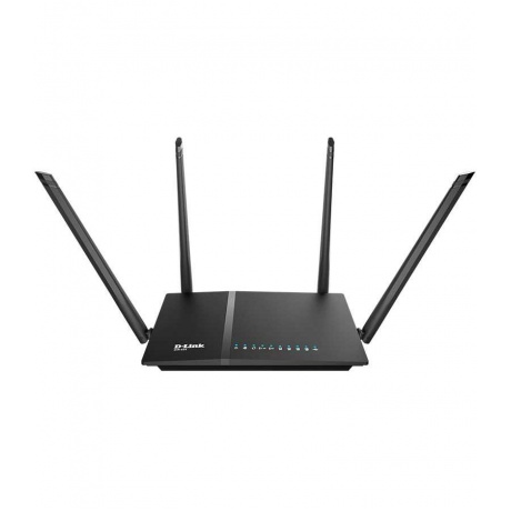 Wi-Fi роутер D-Link DIR-825/RU/R1 черный - фото 1