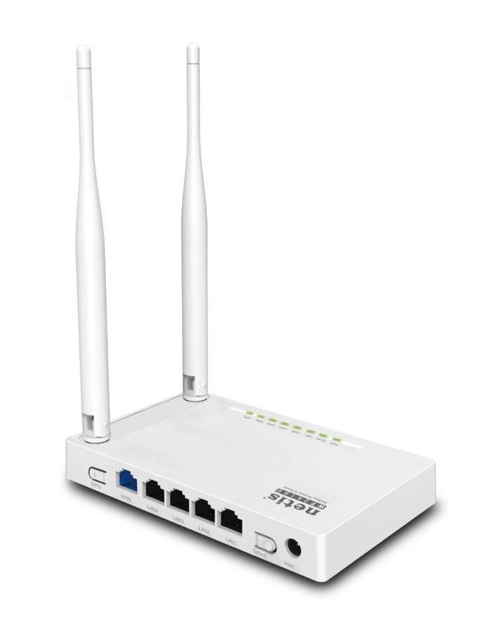 Wi-Fi роутер Netis WF2419E маршрутизатор netis wf2409e беспроводной 802 11n g b 300mbps 2 4ghz 3x5dbi mimo внеш антенны