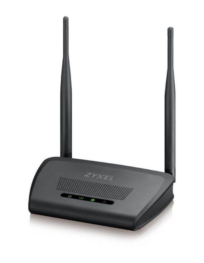 Wi-Fi роутер Zyxel (NBG-418NV2-EU0101F) черный