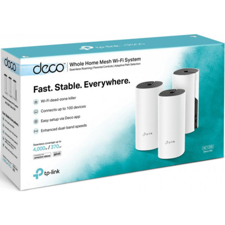 Wi-Fi система TP-Link Deco E4 ( 3-pack) - фото 2