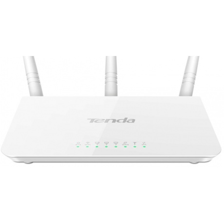 Wi-Fi роутер Tenda F3 белый - фото 6
