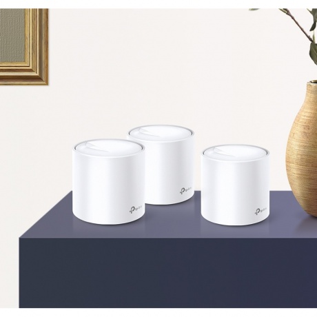 Wi-Fi-система TP-Link Deco X20 (DECO X20(3-PACK)) белый - фото 7