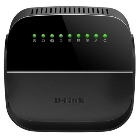 

Wi-Fi роутер D-Link DSL-2640U/R1A черный