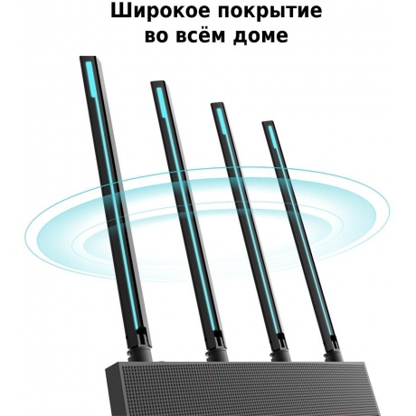 Wi-Fi роутер TP-Link Archer C80 черный - фото 15