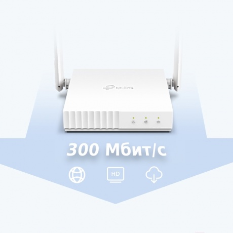 Wi-Fi роутер TP-Link TL-WR844N белый - фото 4