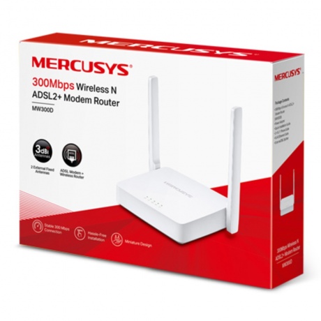 Wi-Fi роутер Mercusys MW300D - фото 5