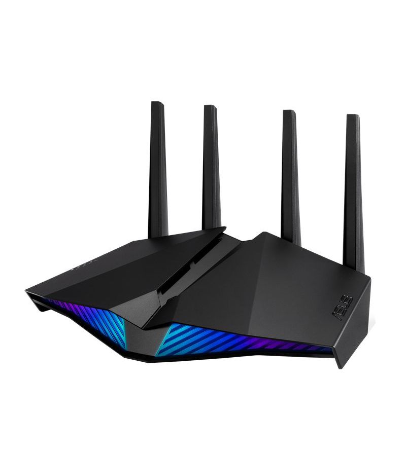 Wi-Fi роутер Asus RT-AX82U черный цена и фото