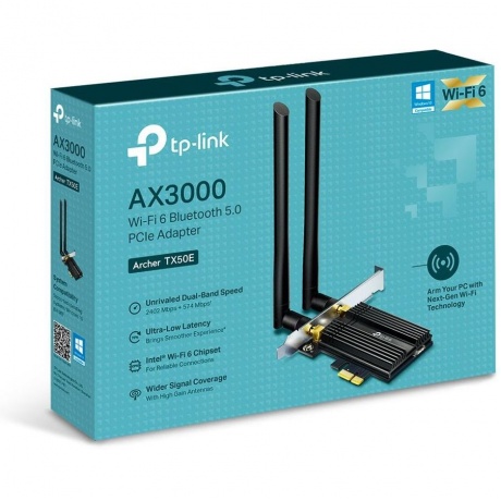 Bluetooth+Wi-Fi адаптер TP-LINK Archer TX50E - фото 2