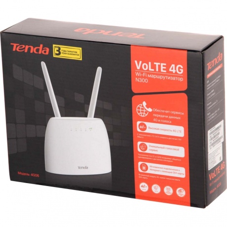 Wi-Fi роутер Tenda 4G06 - фото 6