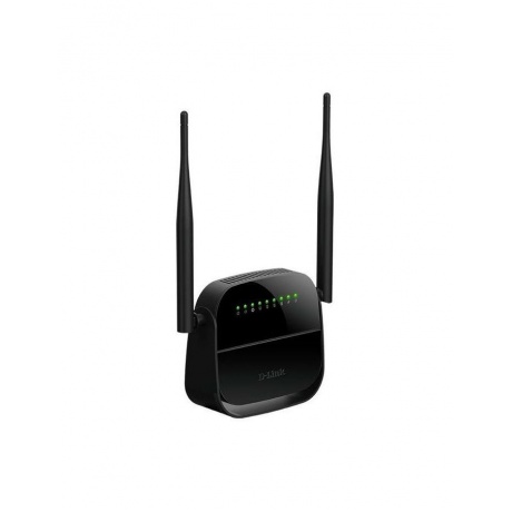 Wi-Fi роутер D-Link DSL-2750U/R1A черный - фото 1
