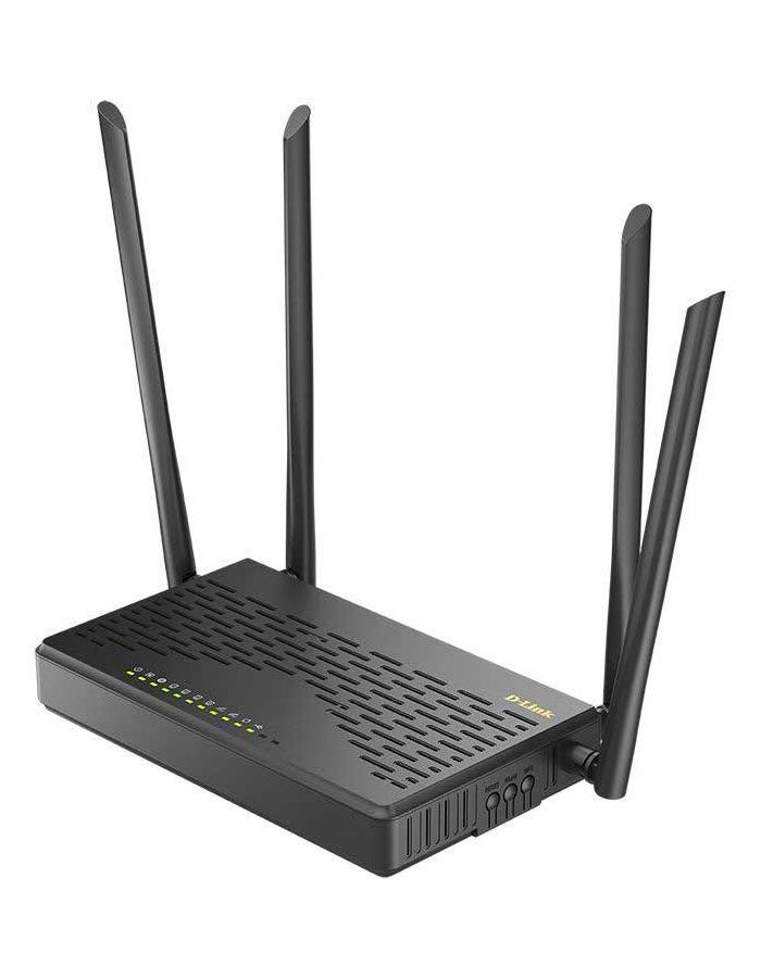 Wi-Fi роутер D-Link DIR-825 (DIR-825/GFRU/R3A) wi fi роутер d link dir 825 gfru r3a ac1200 черный