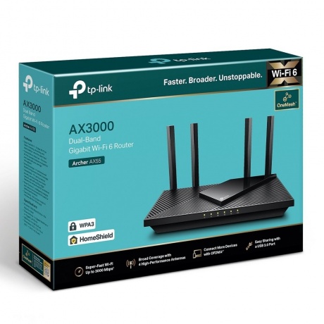 Wi-Fi роутер TP-Link Archer AX55 - фото 4