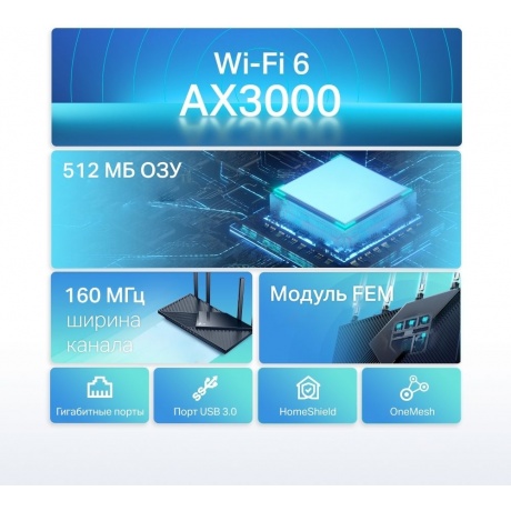 Wi-Fi роутер TP-Link Archer AX55 - фото 6