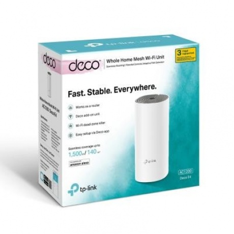 Wi-Fi система TP-LINK Deco E4 1-pack - фото 3