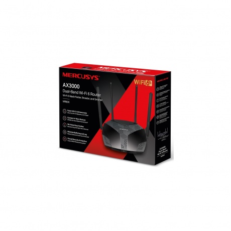 Wi-Fi роутер Mercusys MR80X AX3000 - фото 15