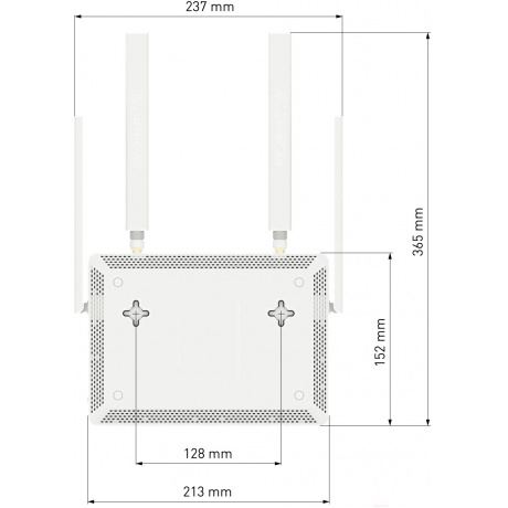 Wi-Fi роутер Keenetic Hero 4G+ (KN-2311) - фото 3