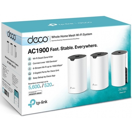 Wi-Fi система TP-Link Deco S7(3-pack) - фото 2