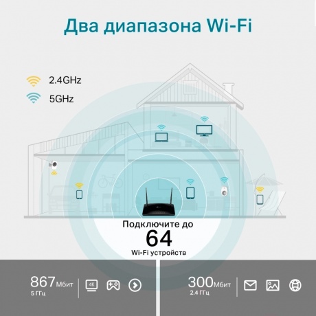 Wi-Fi роутер TP-Link Archer MR500 AC1200 - фото 5