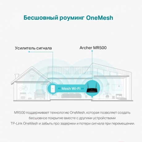 Wi-Fi роутер TP-Link Archer MR500 AC1200 - фото 8
