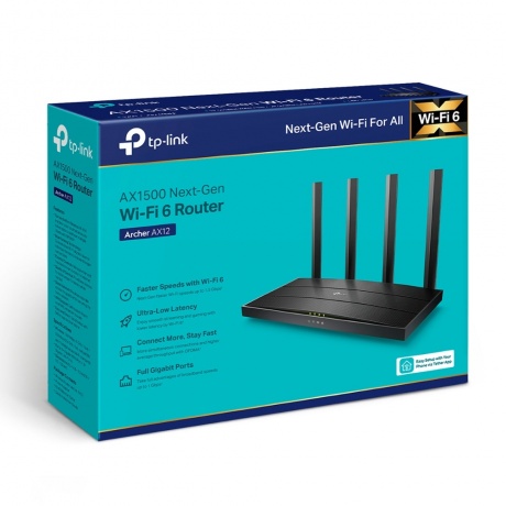 Wi-Fi роутер TP-Link Archer AX12 - фото 13