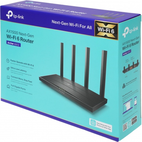 Wi-Fi роутер TP-Link Archer AX12 - фото 14